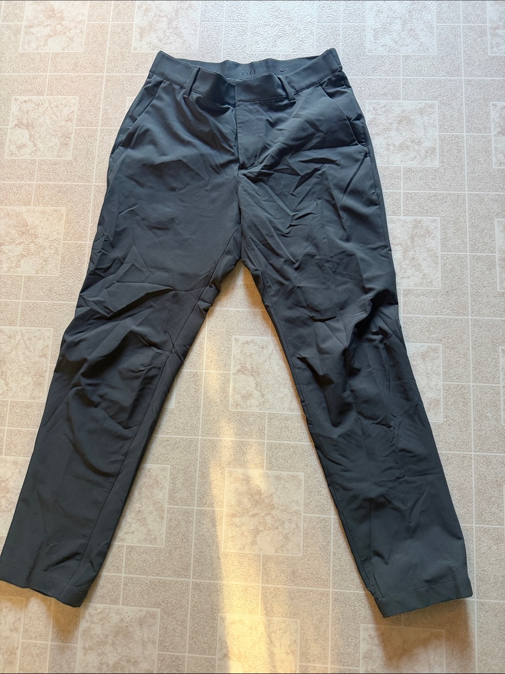 Men's Black Stretch Casual Pants Nike